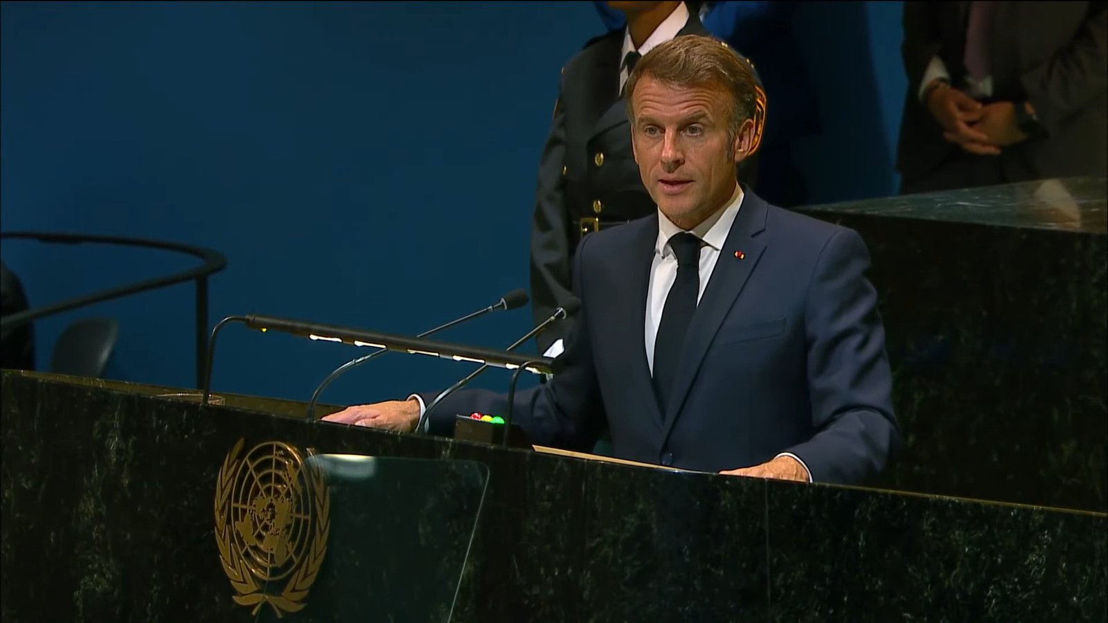 Na ONU, França reconhece Estado da Palestina oficialmente