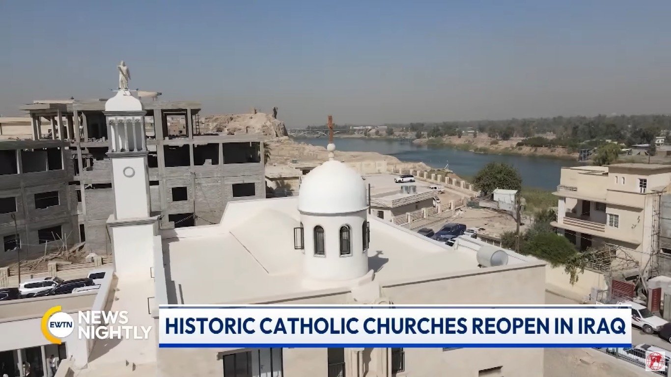 Igrejas destruídas pelo Estado Islâmico são reabertas no Iraque: “Sinal de esperança”