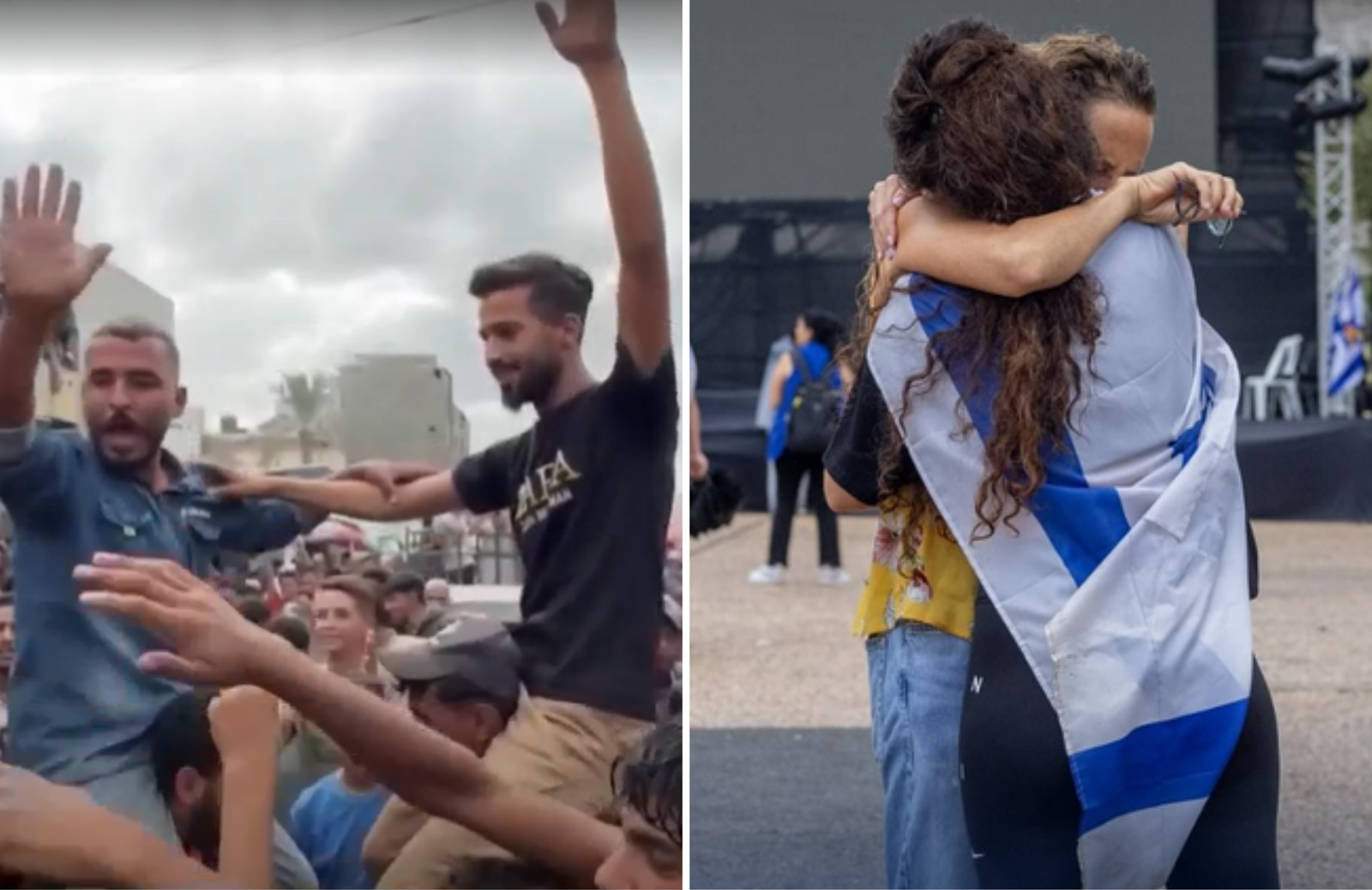 Palestinos e israelenses celebram nas ruas a paz entre Hamas e Israel: ‘Grande alegria’