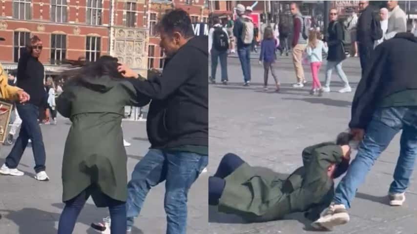 Muçulmano que arrastou pregadora de rua pelos cabelos é preso na Holanda