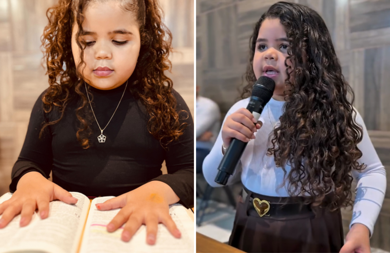 Após transplante dos dois rins, menina de 9 anos inspira ao pregar Jesus